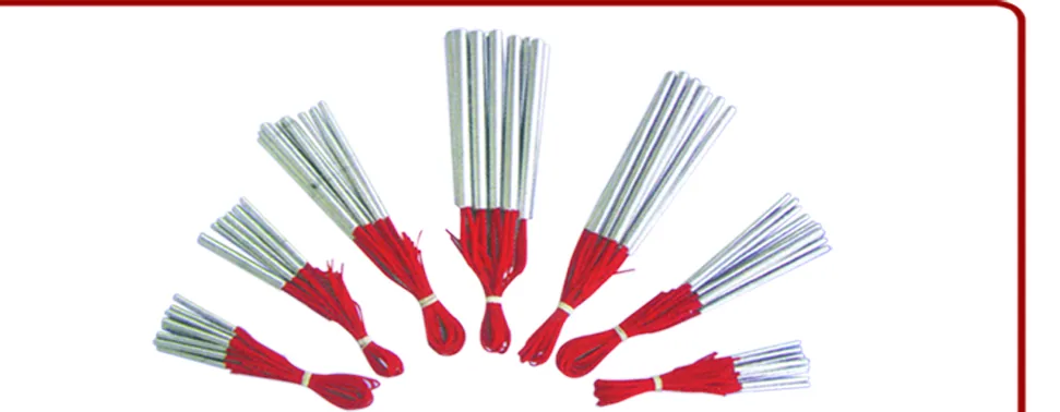 High watt density single-head cartridge heaters